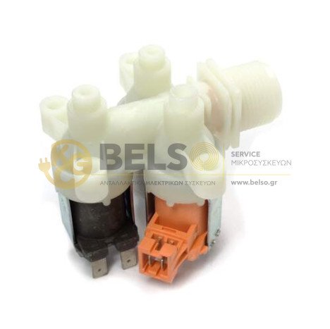 ΒΑΛΒΙΔΑ III  (ΤΡΙΠΛΗ) ΓΩΝΙΑΚΗ  90°  Φ10.5mm ΕΙΣΑΓΩΓΗΣ ΝΕΡΟΥ ΠΛΥΝΤΗΡΙΟΥ AEG - ZANUSSI -ELECTROLUX